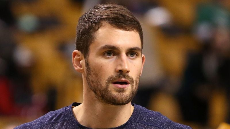 Cavs Teammates Sheepishly Tell Kevin Love They’re Not Aware Of Any Postgame Parties