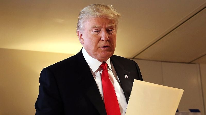 Trump Thinking Of Beginning RNC Speech With Sexist Tirade He Was Saving For Special Occasion