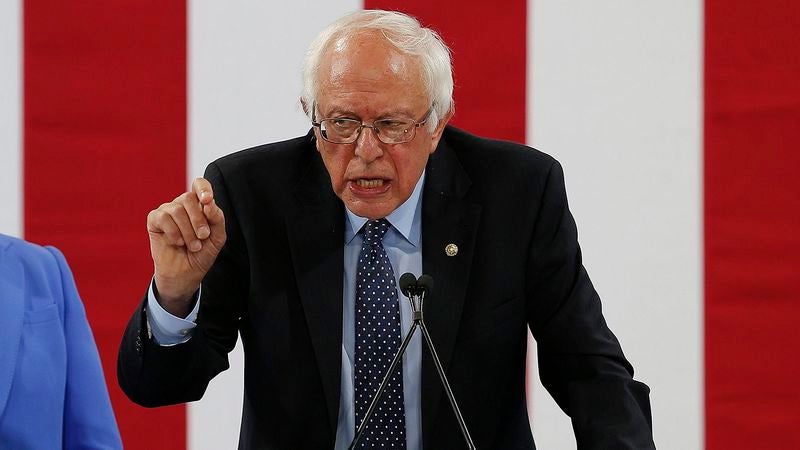 ‘Secretary Clinton Is A Different Person Than Donald Trump,’ Says Bernie Sanders In Ringing Endorsement