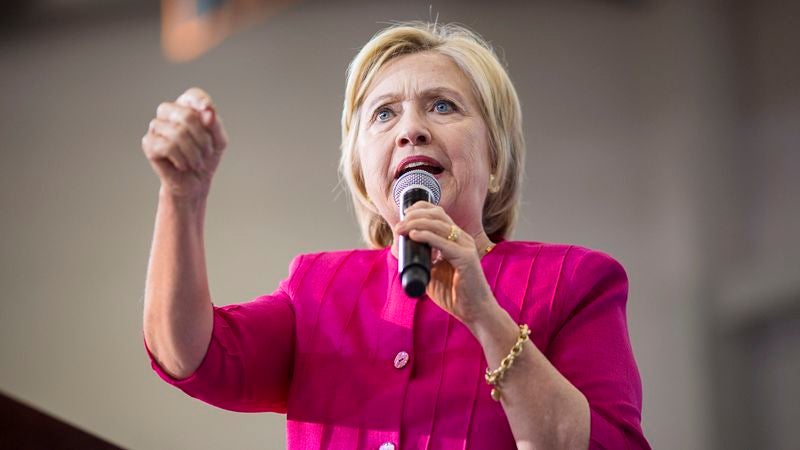 Clinton Debunks Rumors About Health By Telling Audience Exact Day She Will Die