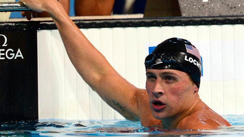 Ryan Lochte Admits Olympic Pool Much Wetter Than He Remembered