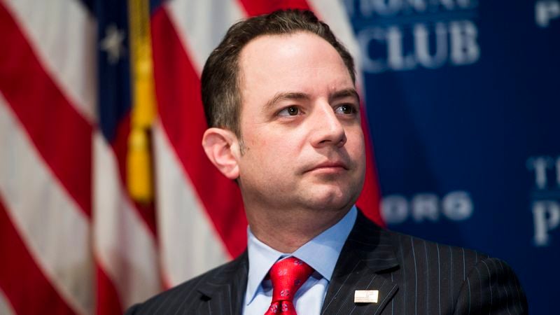 Man At Point Where Thought Of Reince Priebus Controlling White House Pretty Comforting