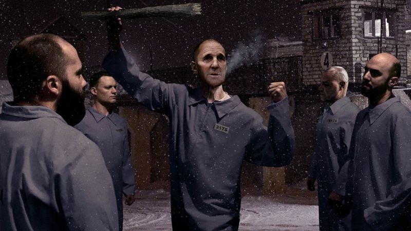 Gaunt, Weathered John Kerry Leads Prisoner Uprising In Siberian Labor Camp