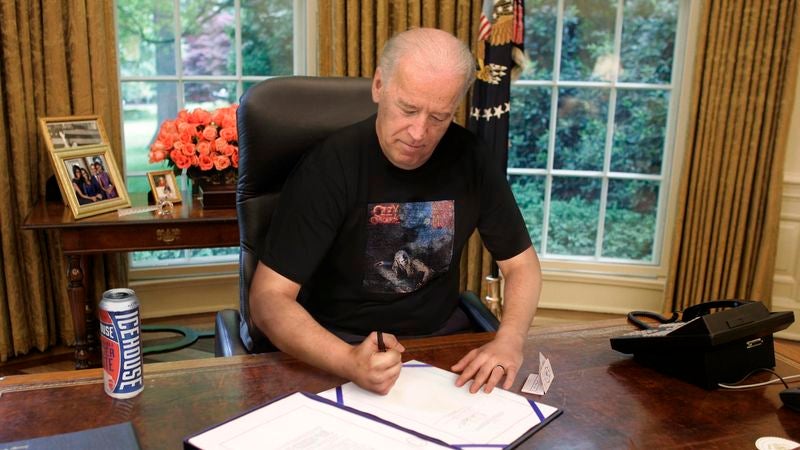 Biden Forges President’s Signature On Executive Order To Make December Dokken History Month