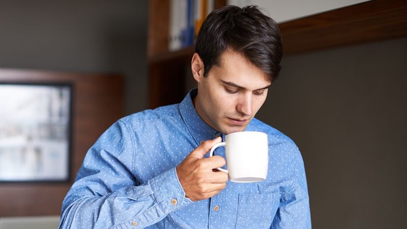 3 Cups Of Coffee Confident They Can Take Man’s Anxiety From Here