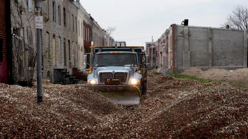 City Of Chicago Working Around Clock To Clear 18 Inches Of Bullet Casings From Streets