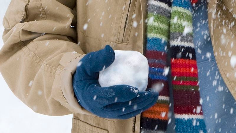 Icy Snowball Can Already Tell It Going To Make 9-Year-Old Cry