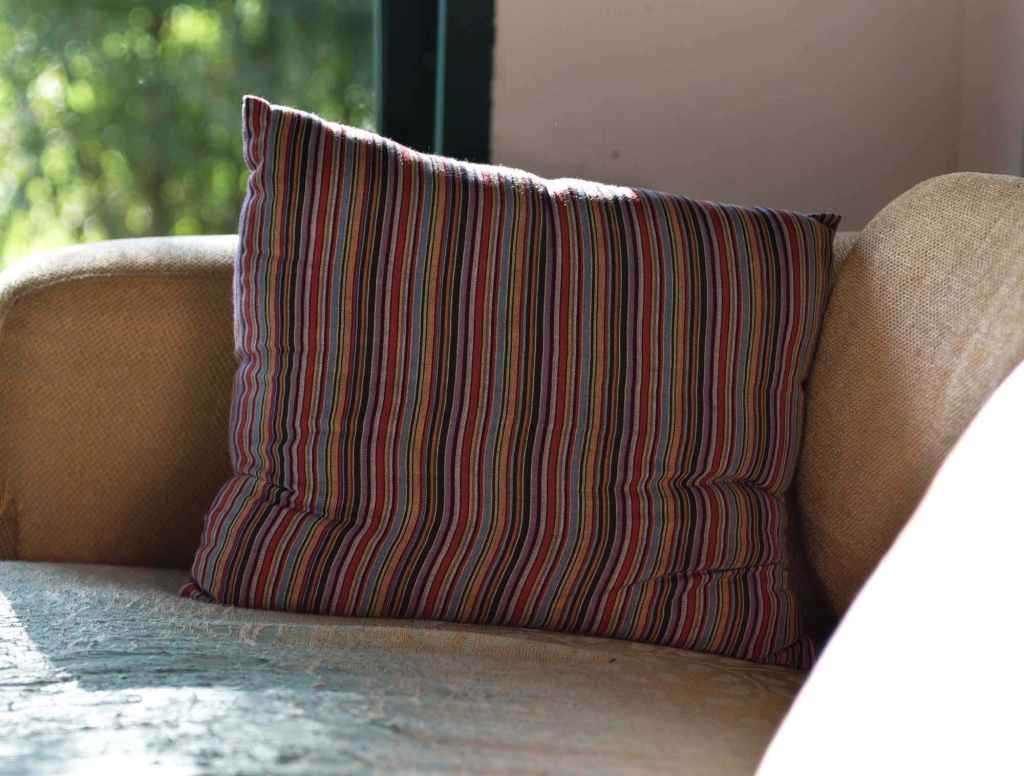 Decorative Throw Pillow Positively Aching For A Quick Plump