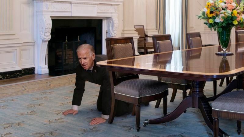 Biden Searching White House One Last Time For Missing Pet Snake