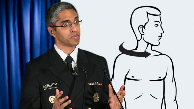 Surgeon General Recommends Twisting Head Far Enough Until You Hear Little Pop