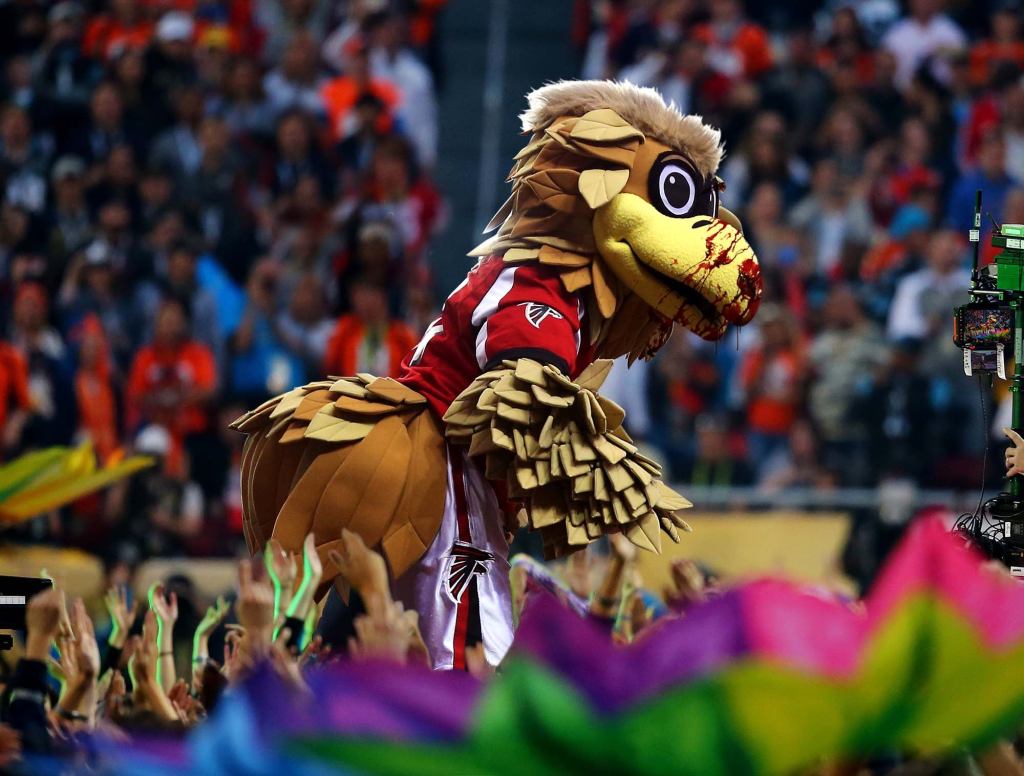 Super Bowl Halftime Show Ends With Freddie Falcon Pecking Out Lady Gaga’s Eyes