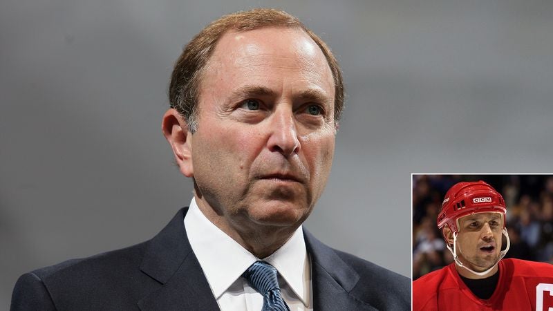 Gary Bettman Issues Pardon For Steve Yzerman’s 1997 Slashing Penalty