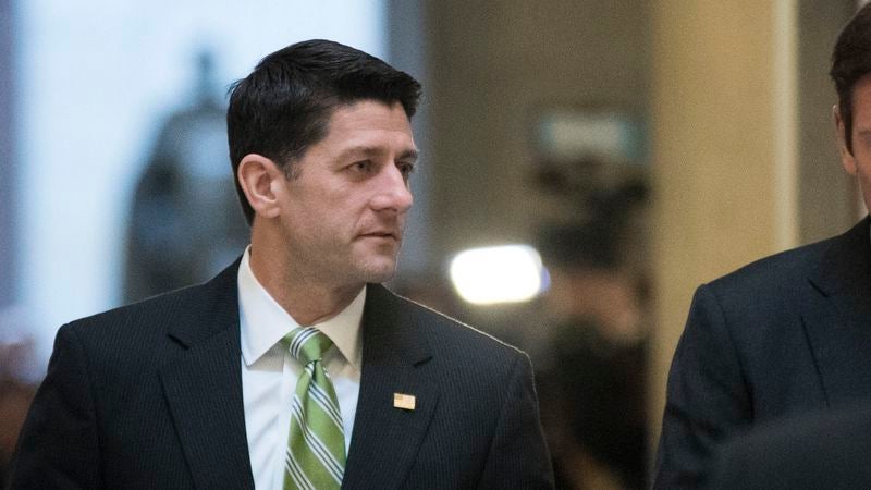 Jealous Paul Ryan Asks Legislator With 37% Approval Rating What His Secret Is