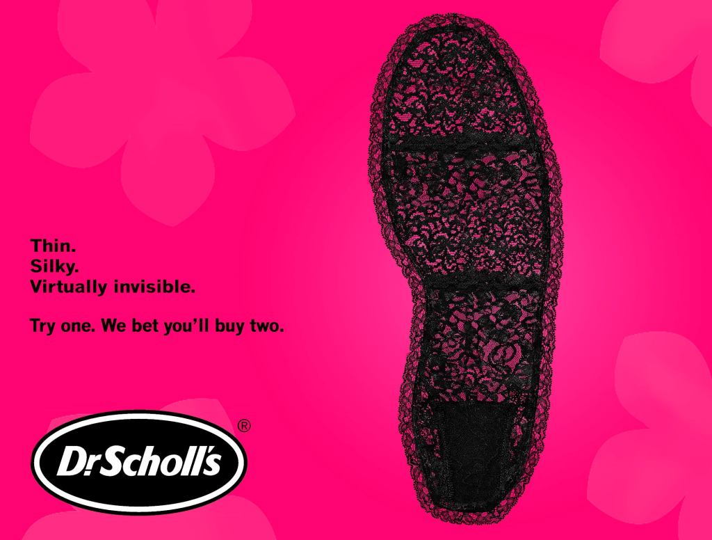 Dr. Scholl’s Introduces Line Of Sexy Lace Insoles