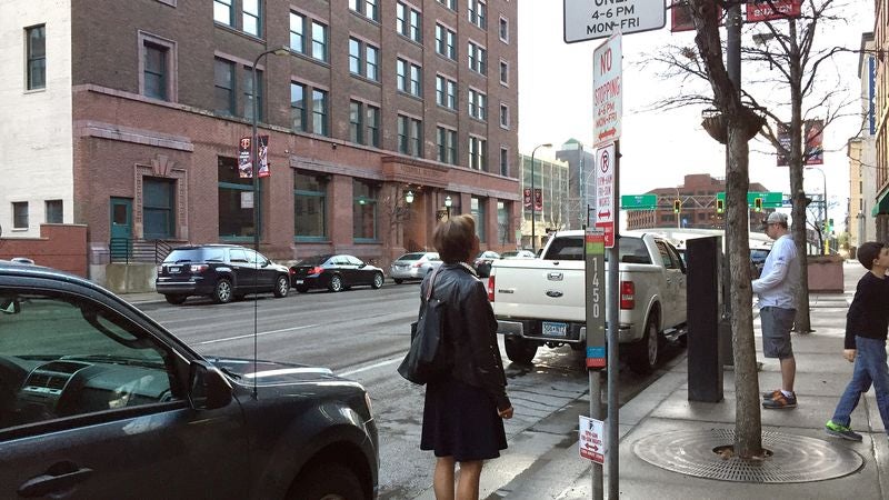 Mom Sent On Fact-Finding Mission To Read What Parking Sign Down Street Says