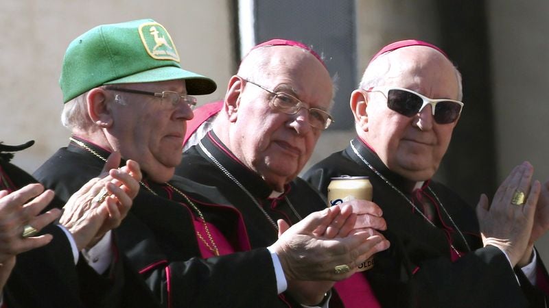 Rural Working-Class Archbishops Come Out In Droves To Welcome Trump To Vatican