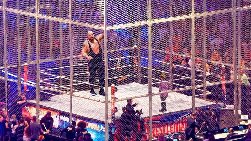 WWE Staff Forced To Shoot Aggressive Wrestler After Child Climbs Into Steel Cage