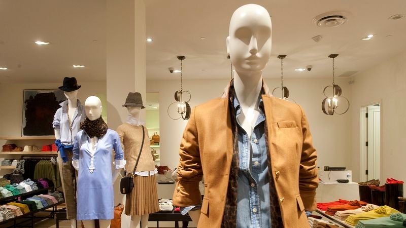 J.Crew Debuts New Line Of Stylish Casualwear For Mannequins