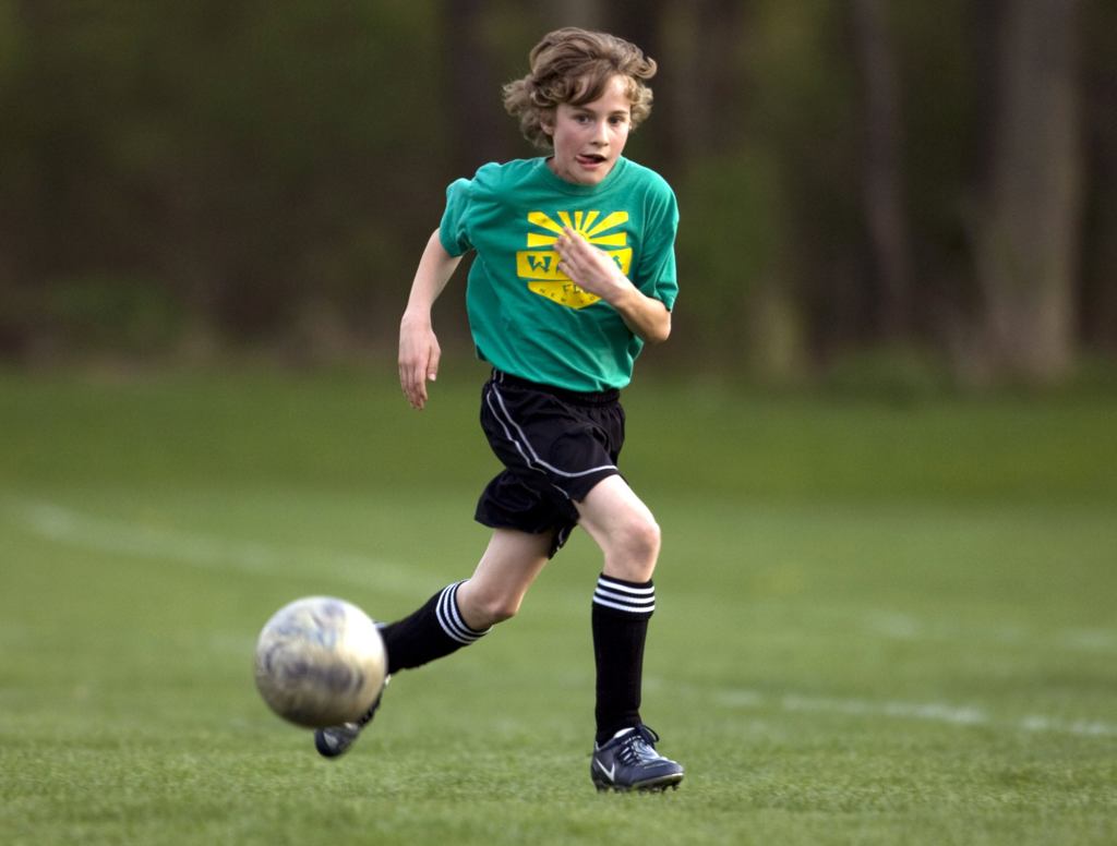 13-Year-Old Just Quietly Trying To Get Through Rest Of Soccer Game After Getting Wind Knocked Out Of Him