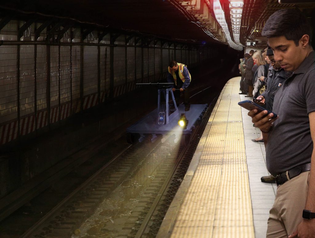 Entire NYC Subway System Now Consists Of Single Handcar