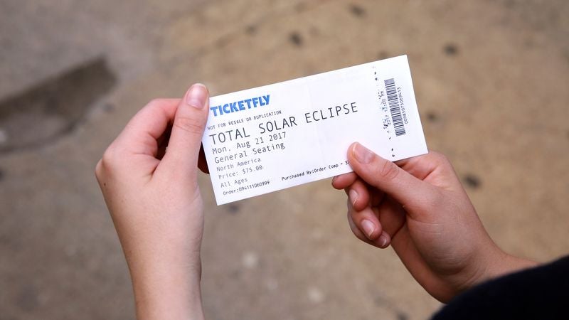 Officials Warn Consumers Of Counterfeit Tickets Ahead Of Solar Eclipse