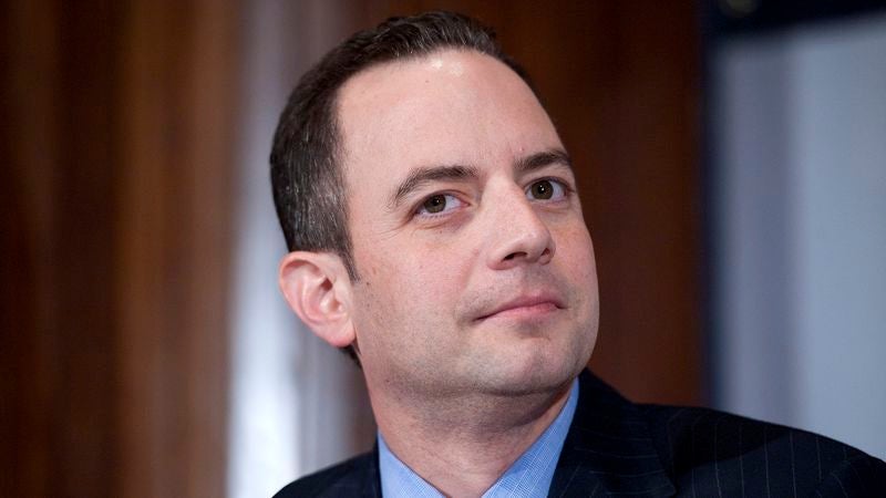 Priebus Grateful He Had So Little Dignity To Begin With