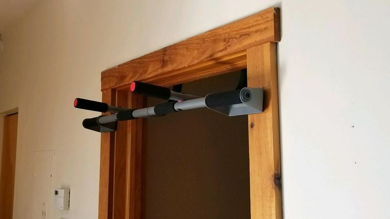 Area Man Installs Home Pull-Up Bar To Absentmindedly Tap While Passing Through Hallway