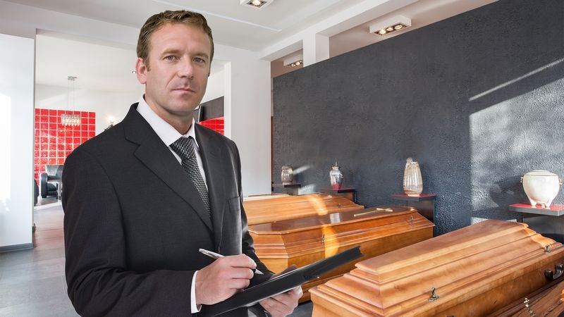 Funeral Director Assures Jewish Family This Headstone Can Withstand Plenty Of Blows From Baseball Bat