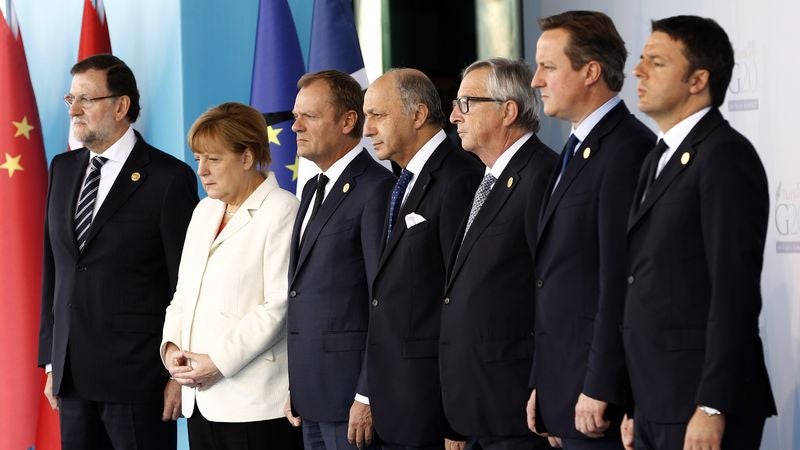 European Leaders: ‘We Stand Together To Say Loud And Clear: We Are Scared As Fuck And Don’t Know What To Do’