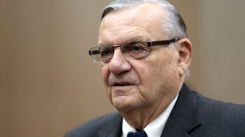 Joe Arpaio’s Family Surprises Him With Detained Hispanic Motorist