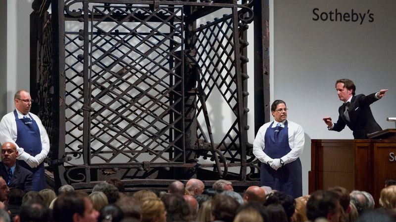 John Cena Purchases $4 Million 18th-Century Wrought Iron Cage At Auction