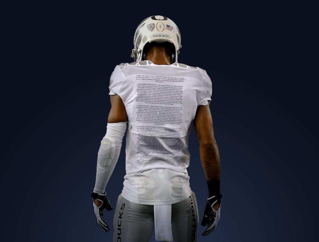 New Oregon Jerseys Display Fine Print Of Nike Contract