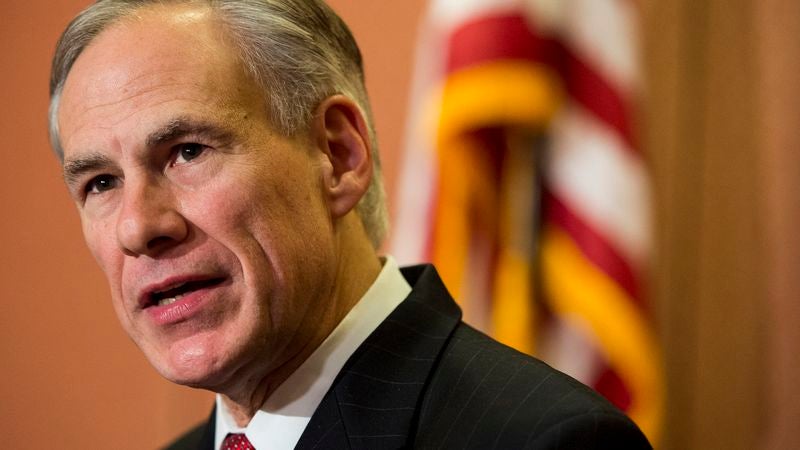 Texas Governor Warns It Could Be Decades Before State Fully Ready To Talk About Climate Change