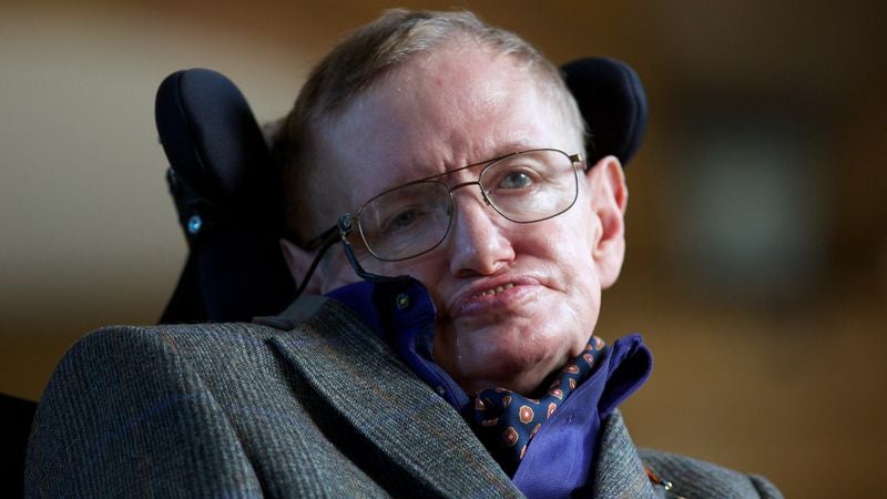 Stephen Hawking Reportedly Working On Juicy Tell-All Formula