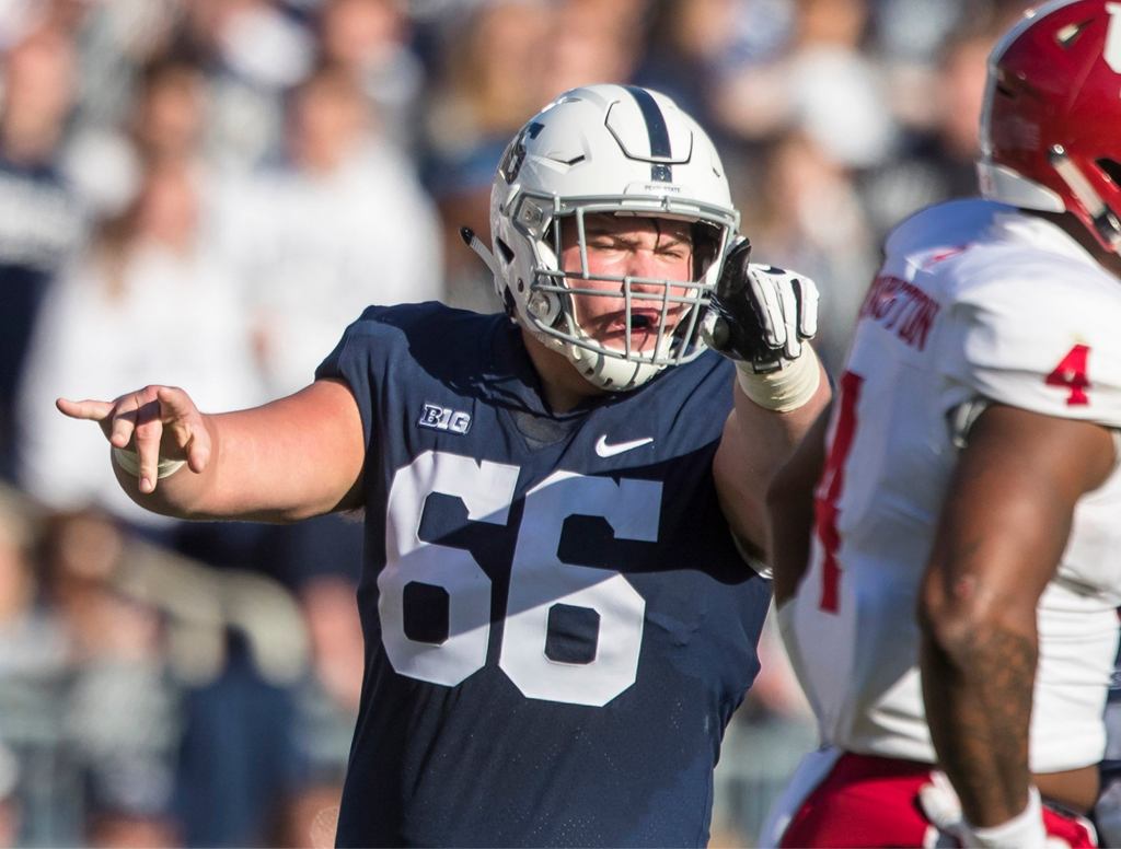 Offsides Lineman Pointing At Other Team Not To Be Trusted