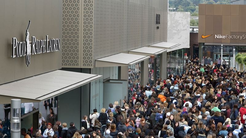 Millions Of Moms Set Out On Pilgrimage To Premium Outlet Center