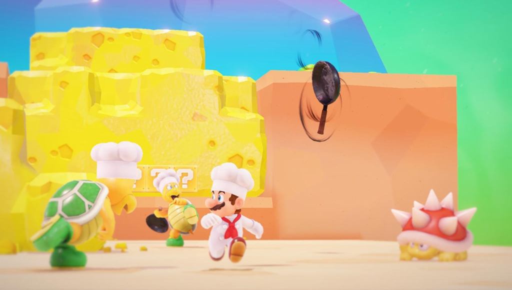 ‘It’s Simply Bursting With Creative Wonder,’ Says Reviewer Of New Game Where Mario Sometimes Dresses As Chef