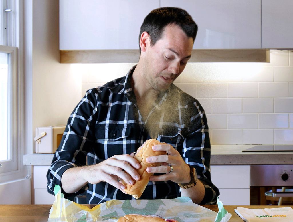 Subway Sandwich Emits Noxious Honey Mustard Spray As Defense Against Predators