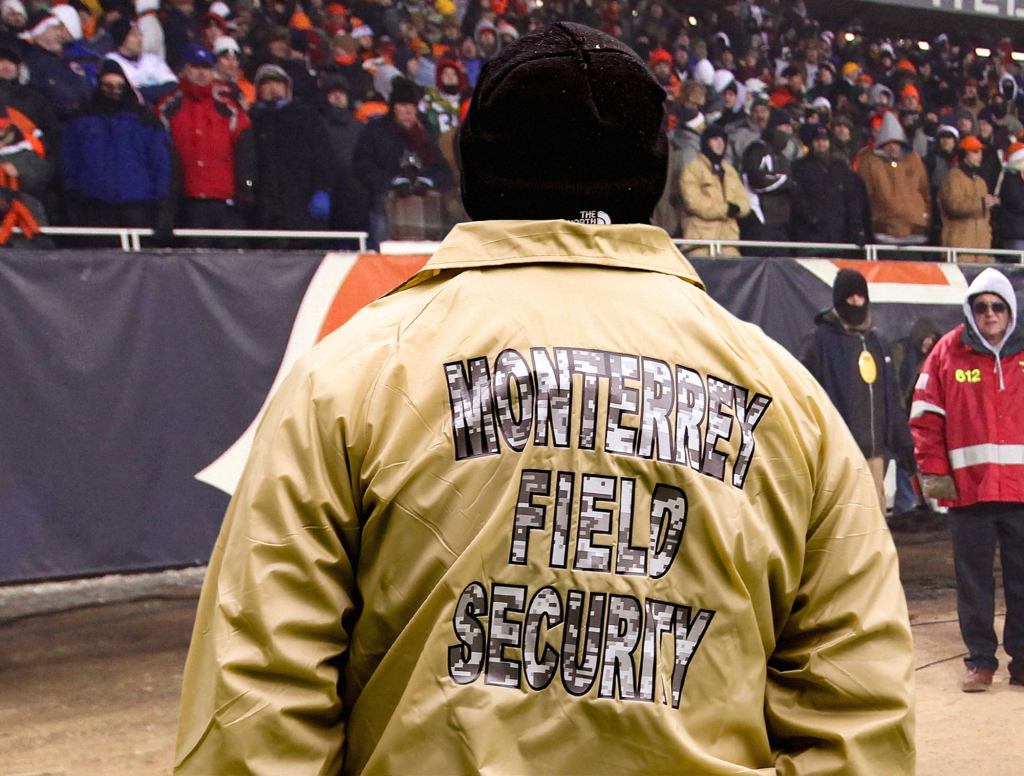 Bears Fans Jealous Of Soldier Field Security Guards With Back To Game