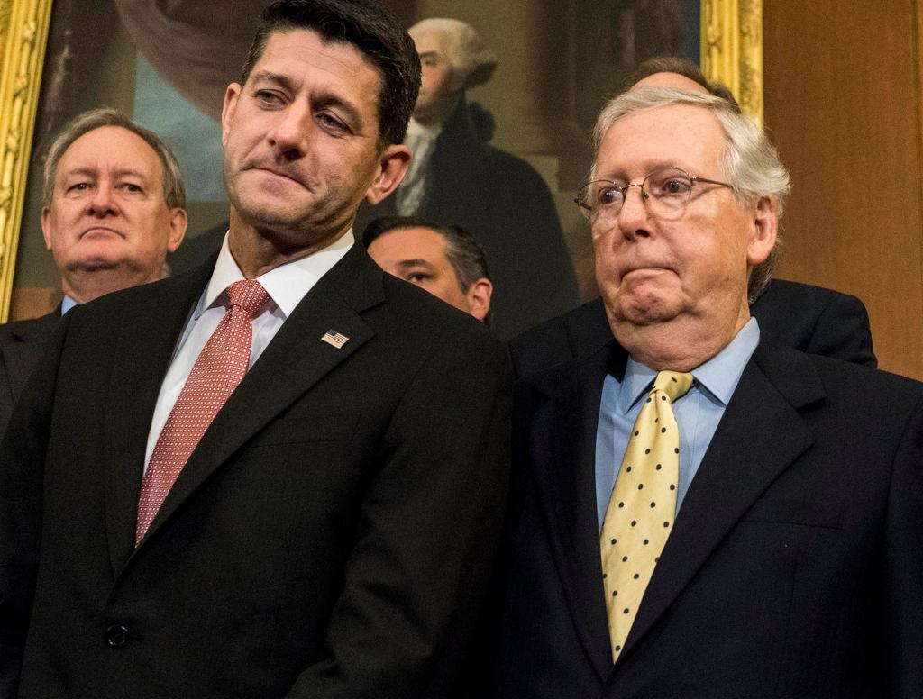 GOP Leaders Celebrate Passing Point Of No Return