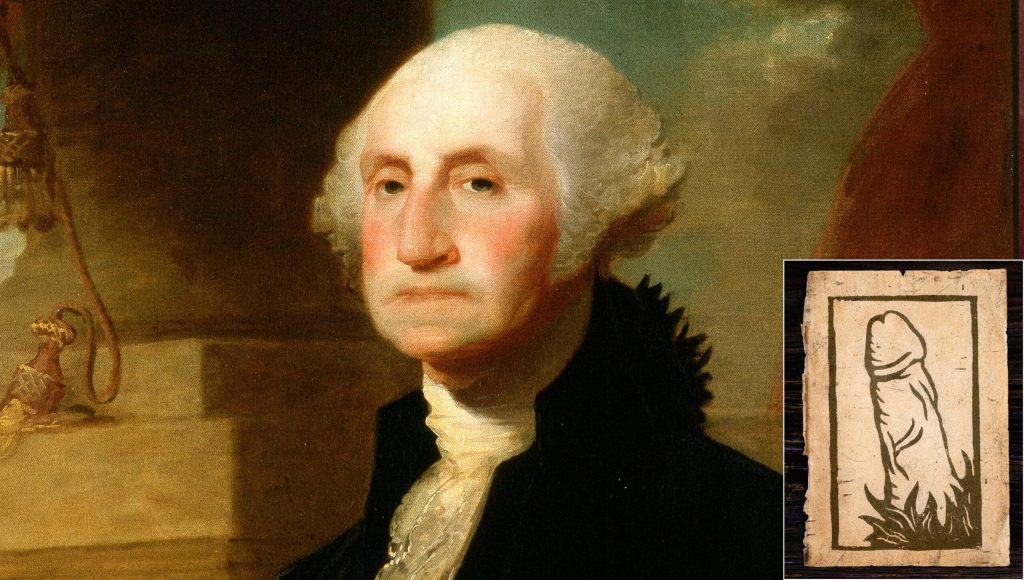 New Evidence Suggests President George Washington Sent Woodcut Of Penis To Secretary