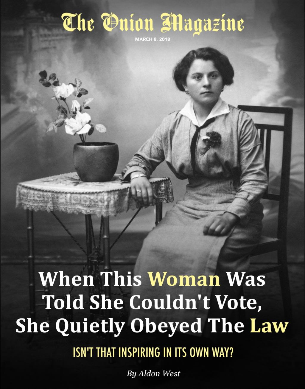 When This Woman Was Told She Couldn't Vote, She Quietly Obeyed The Law Isn't That Inspiring In Its Own Way?