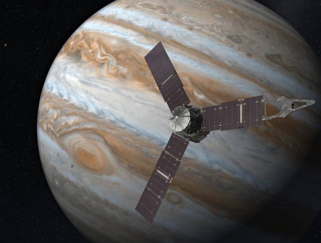 NASA Receives Info On Jupiter's Large Helium Deposits From Juno Probe's Squeaky, High-Pitched Transmission