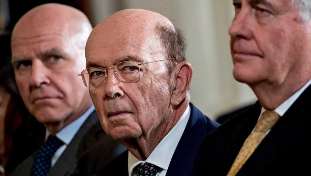 Wilbur Ross Shakes Self Awake After Briefly Dying During Cabinet Meeting