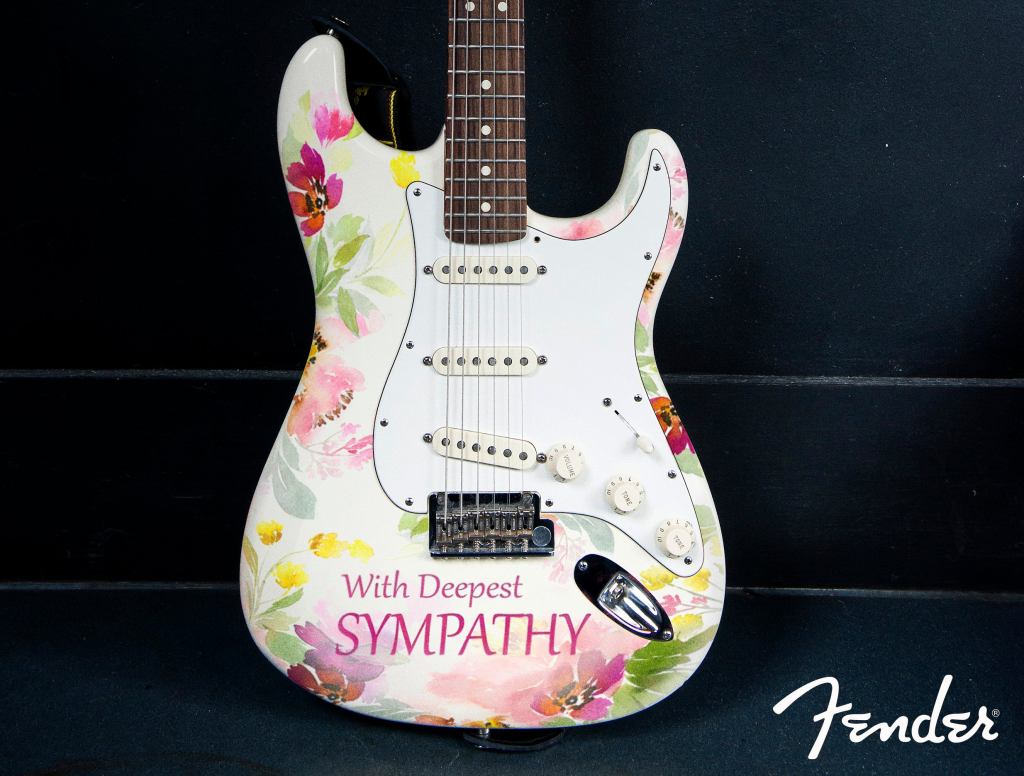 Fender Introduces New Line Of Sympathy And Bereavement Guitars