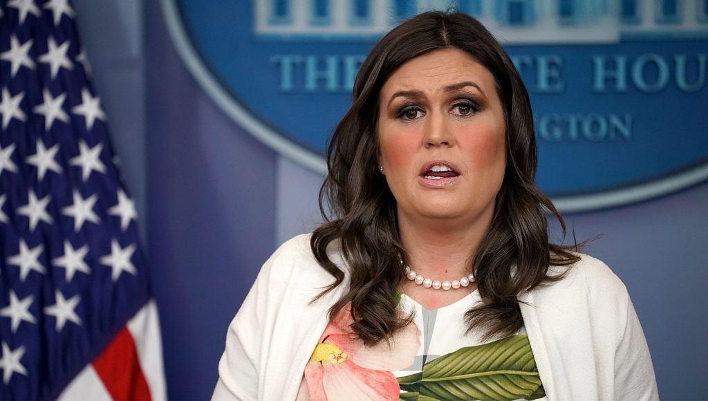 Huckabee Sanders Warns Stormy Daniels’ Disclosures Just Steamy, Sexy Distraction From Real Issues