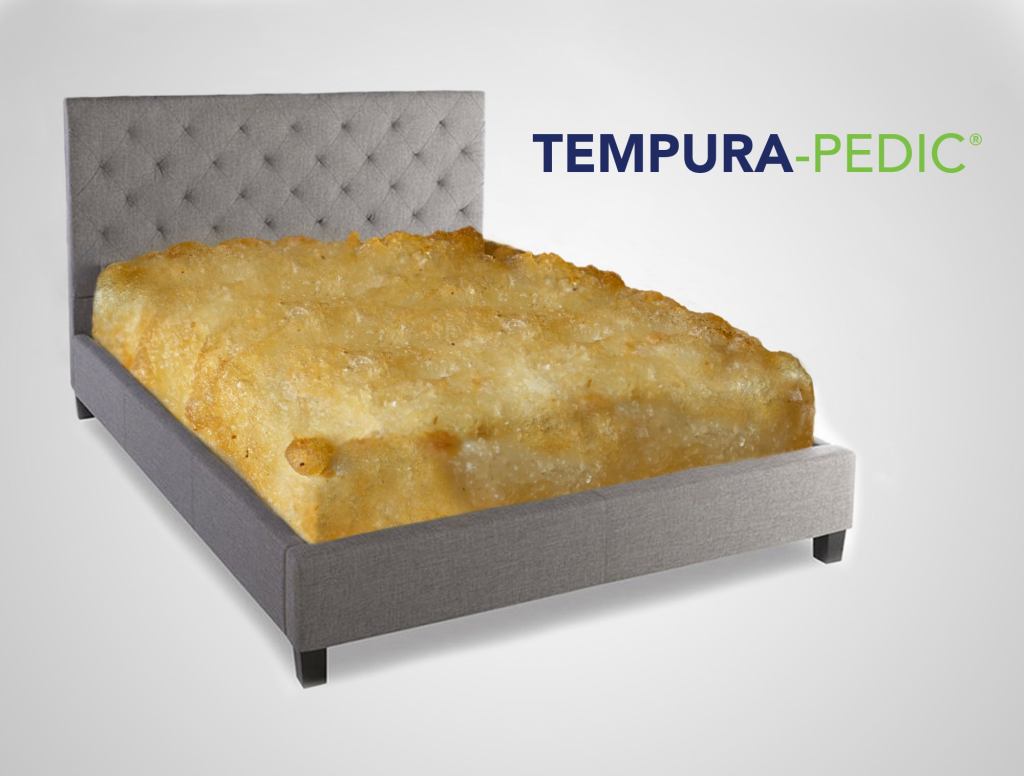 TempuraPedic Unveils New Line Of Extra-Crispy, Deep-Fried Mattresses