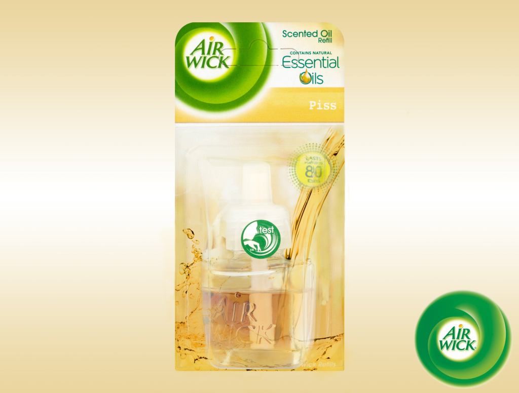 Air Wick Introduces New Piss-Scented Bathroom Diffuser