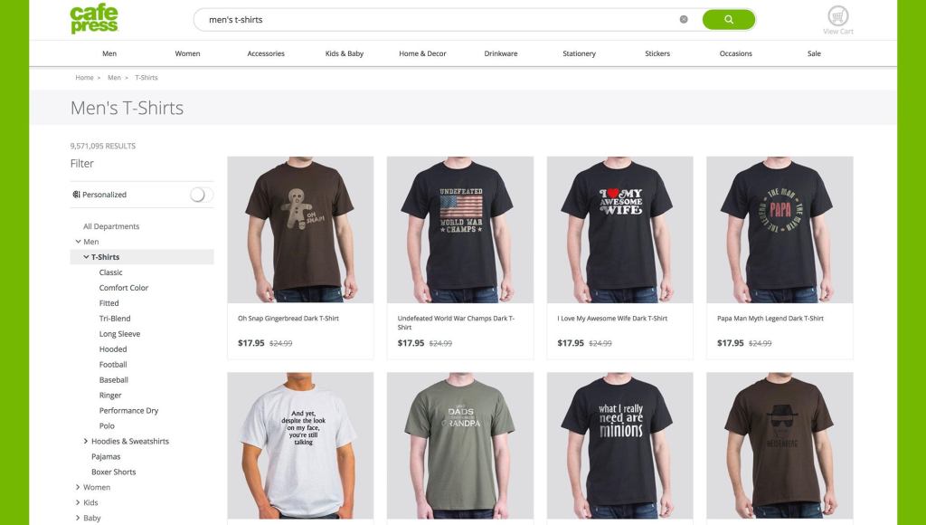 CafePress.com Announces Sweeping Privacy Changes After Improperly Sharing The T-Shirt Sizes Of Millions Of Americans