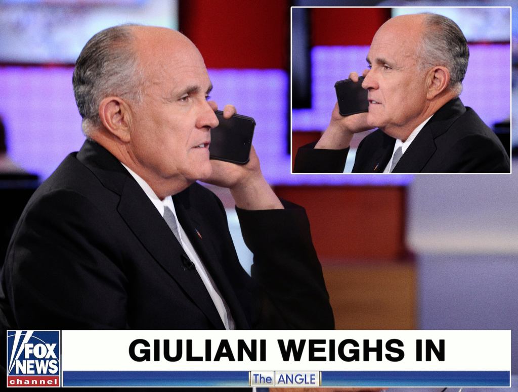 Rudy Giuliani Calls In To Talk Show He Already On To Deny What He Just Said